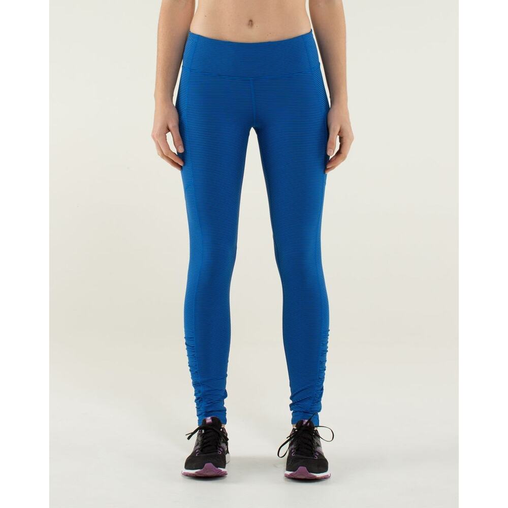 Lululemon Speed Tight Luxtreme Mini Hyper Stripe Baroque Blue 2